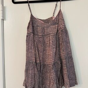 Anthropologie pink & Purple Women's Top size 0